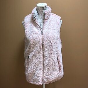 Thread & Supply M Pink  Arctic Fleece Vest